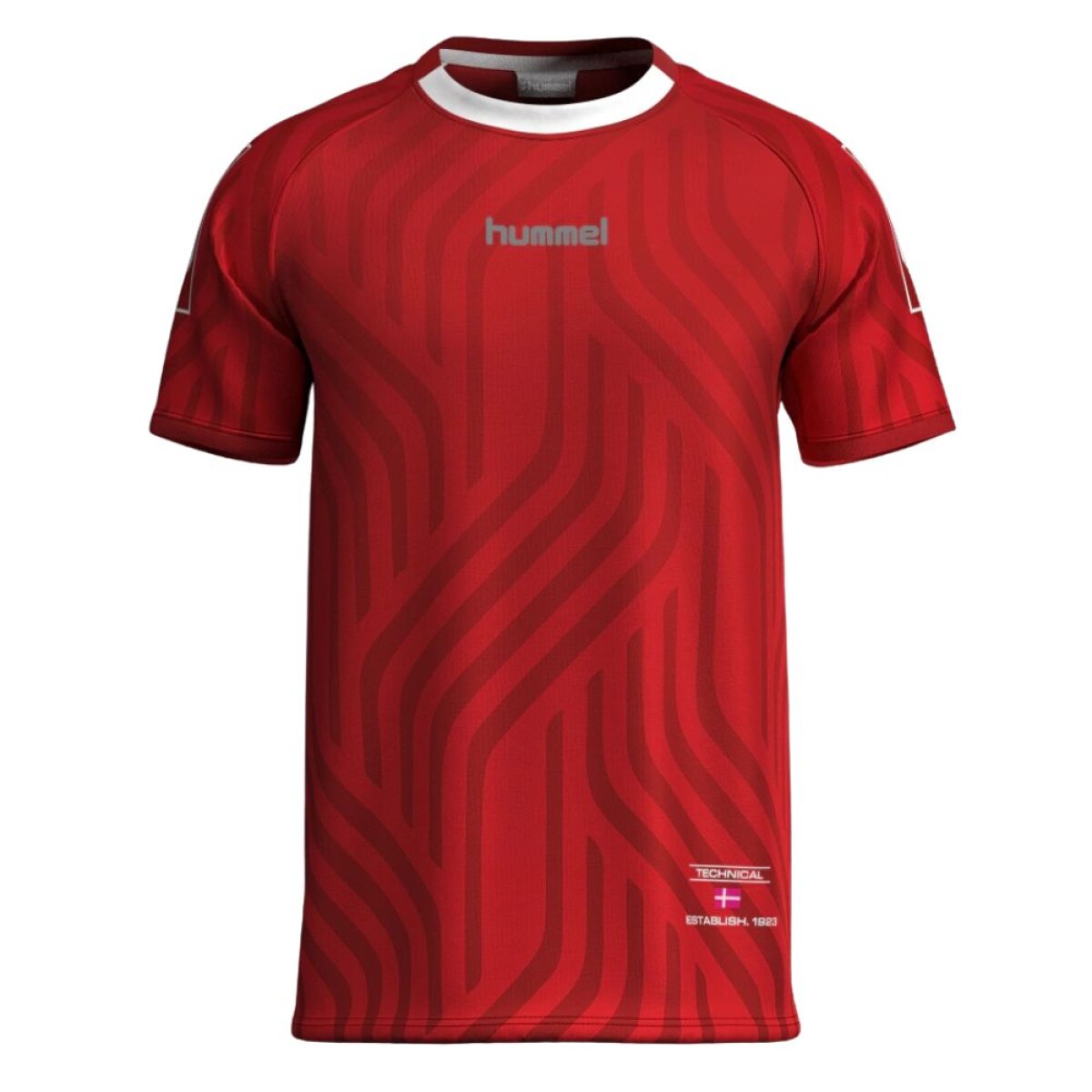 REMERA SUBLIMADA HOMBRE - BARI ROJA 