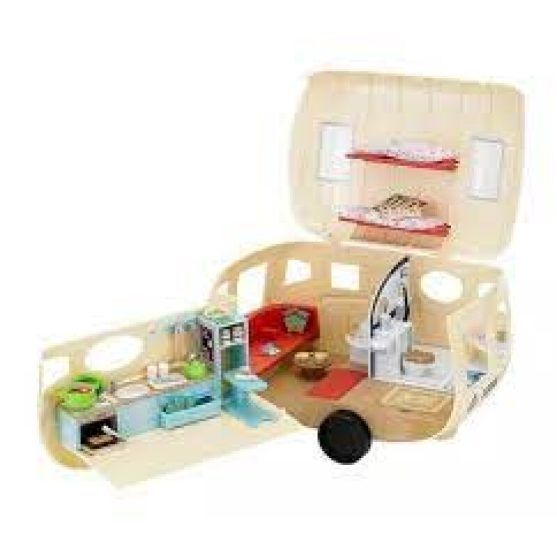 Sylvanian Families Coche Caravana Familiar Remolque 5045 Sylvanian Families Coche Caravana Familiar Remolque 5045
