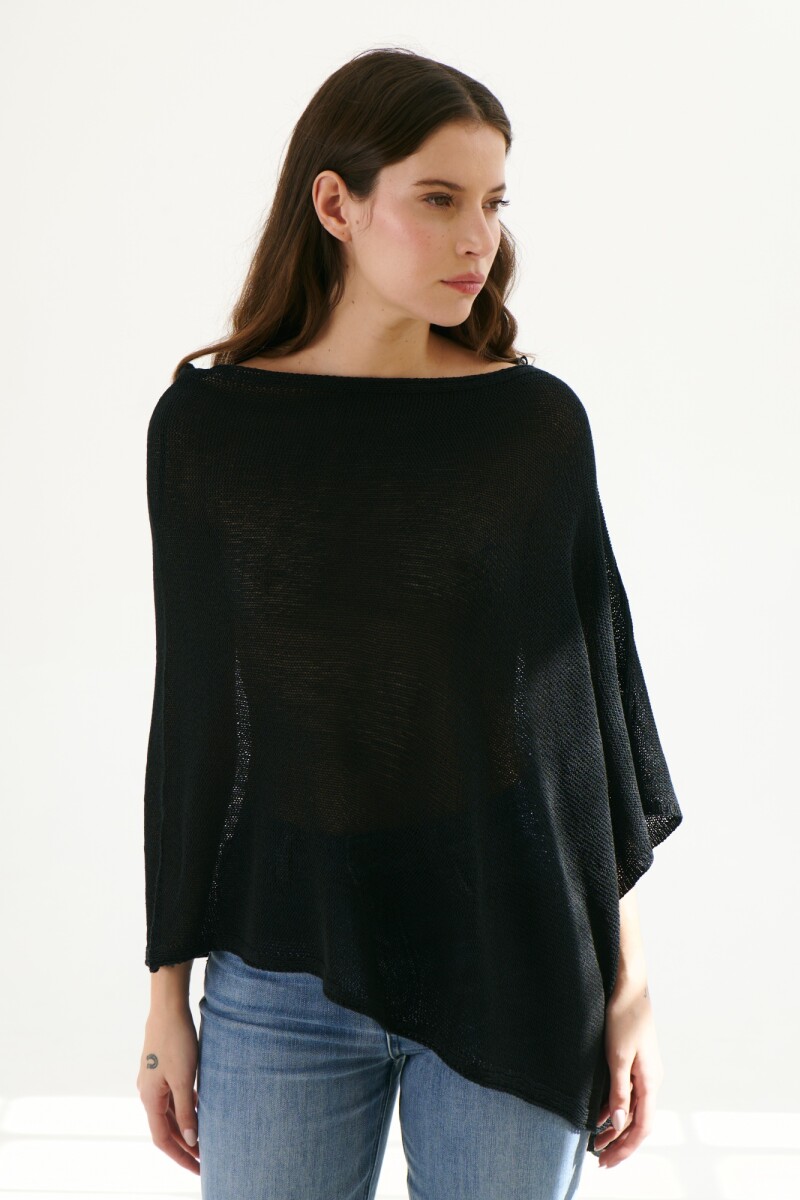 PONCHO SUNDANCE NEGRO