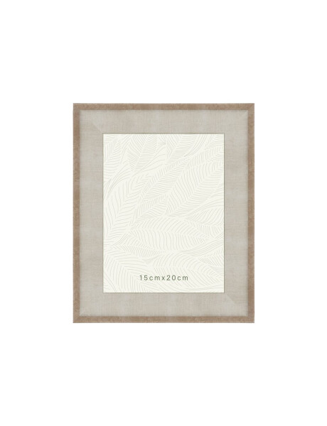 PORTARRETRATO PS 15X20CM TEXTURADA NATURAL Y VERDE PORTARRETRATO PS 15X20CM TEXTURADA NATURAL Y VERDE