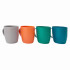 Taza plástica c/ asa 4 colores Taza Plástica C/ Asa 4 Colores