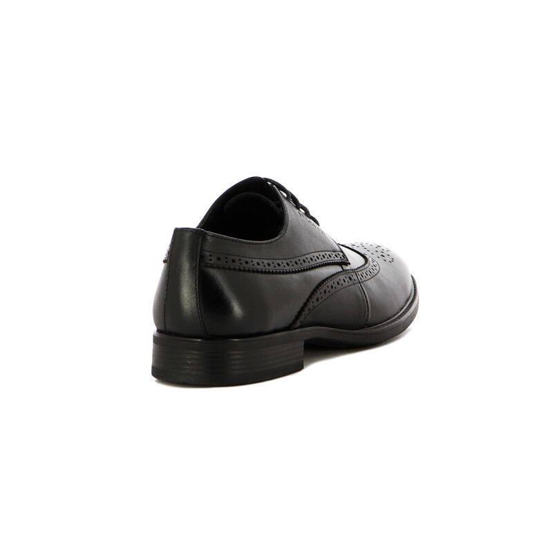 Zapato Starsax Hombre Acordonado C/ Detalle Negro