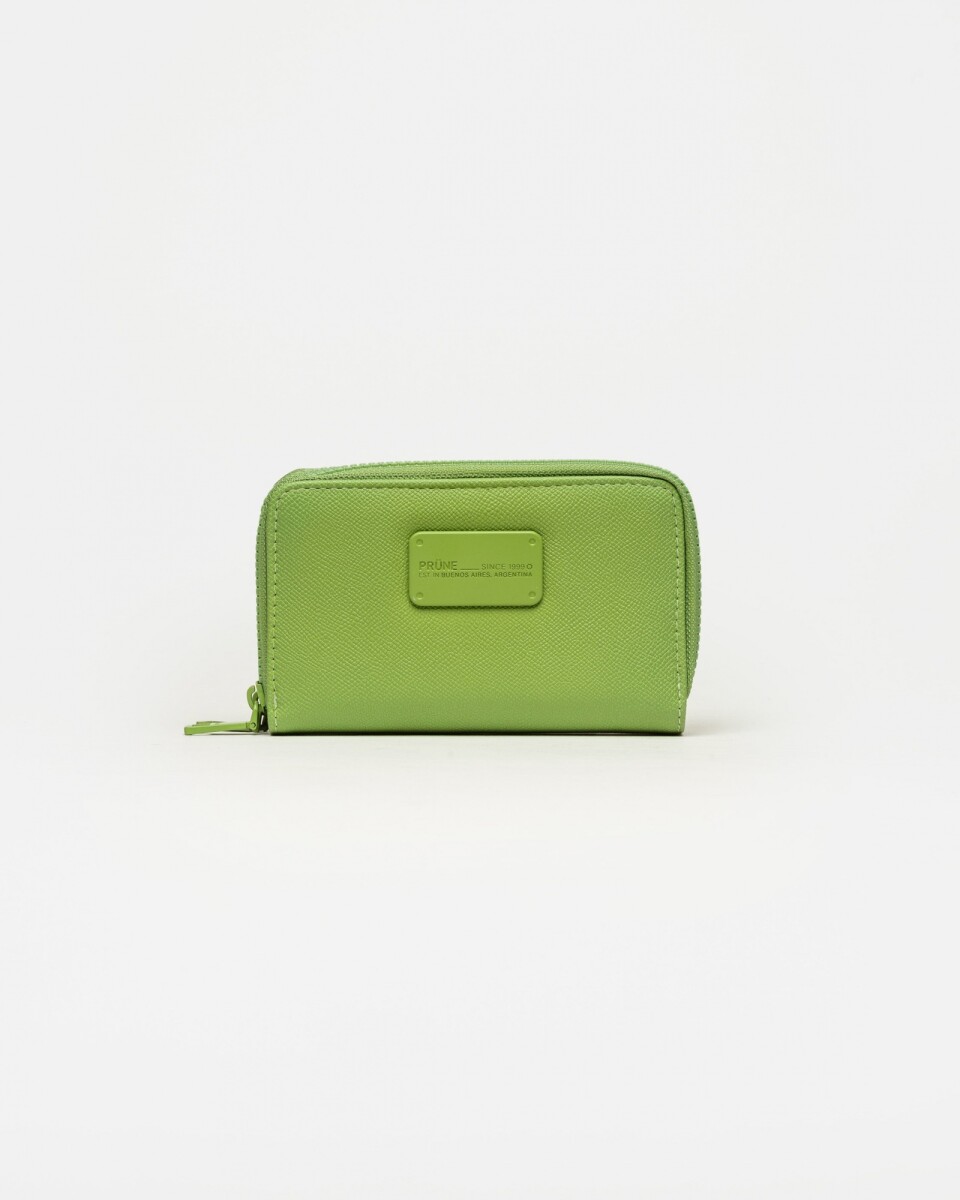 Billetera Penny en efecto cuero - Verde 