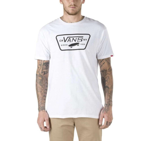 Remera MC Vans Full Patch White Blanco