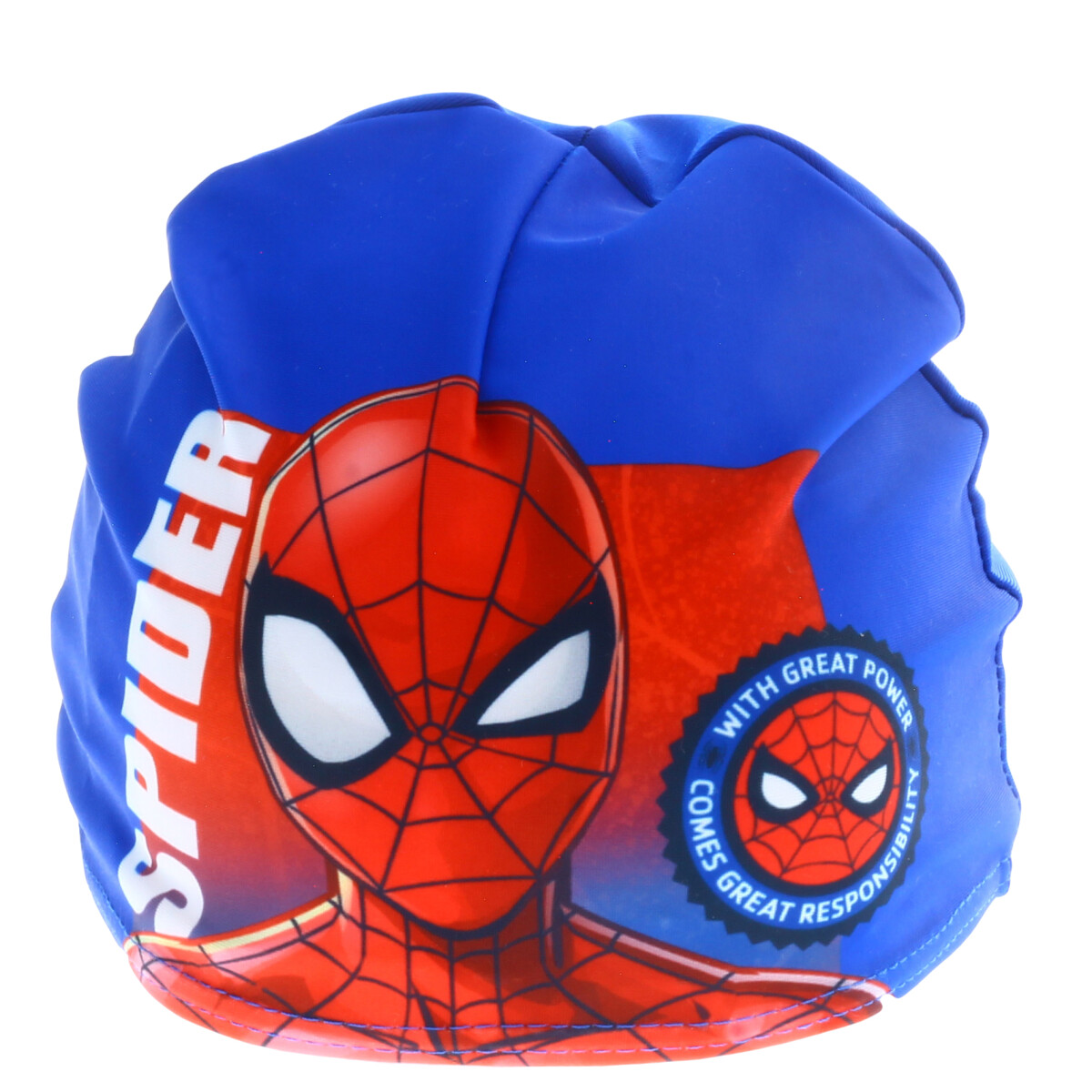 Gorra de Natacion Spiderman Marvel - Azul/Rojo 