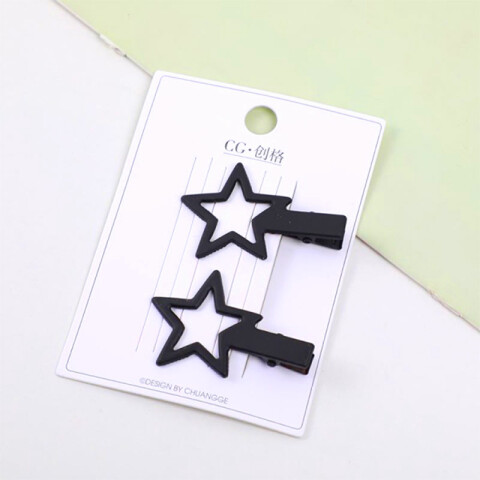 Broche pinzas para el cabello estrellas x2 unidades Broche Pinzas Para El Cabello Estrellas X2 Unidades