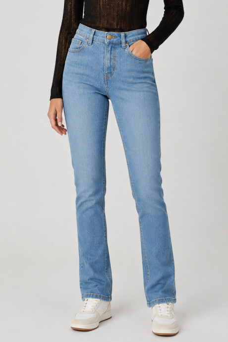 Pantalon Subiras Azul Grisaceo