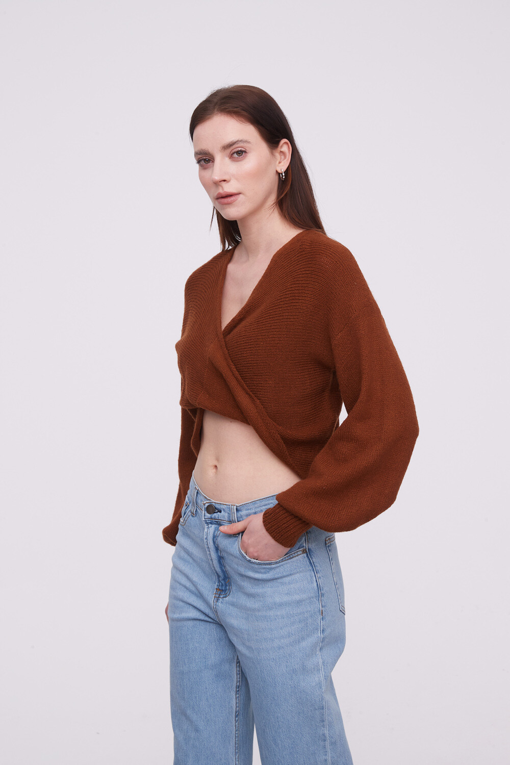 Sweater Comina Marron