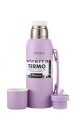 TERMO PREMIUM DE 1LT TERRANO CON MANIJA LILA