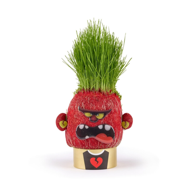 Cabeza de pasto Plant Pals Monsters Hape Angry Annie