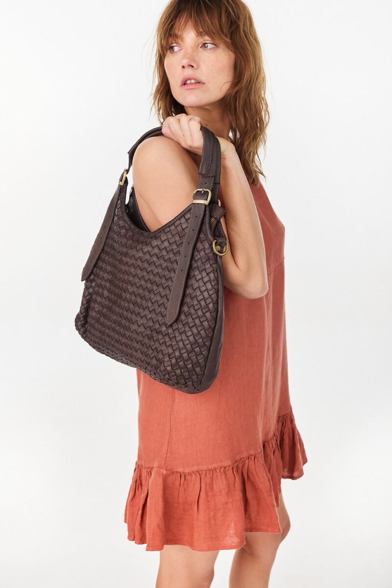 Raiz Leather Bag Marron