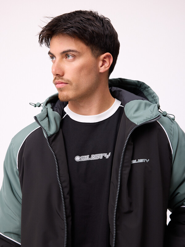 CAMPERA BUKKU RUSTY Gris Oscuro