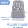 Mecedora Rhythm´n´sound Baby Bouncer Grey Chicco Mecedora Rhythm´n´sound Baby Bouncer Grey Chicco
