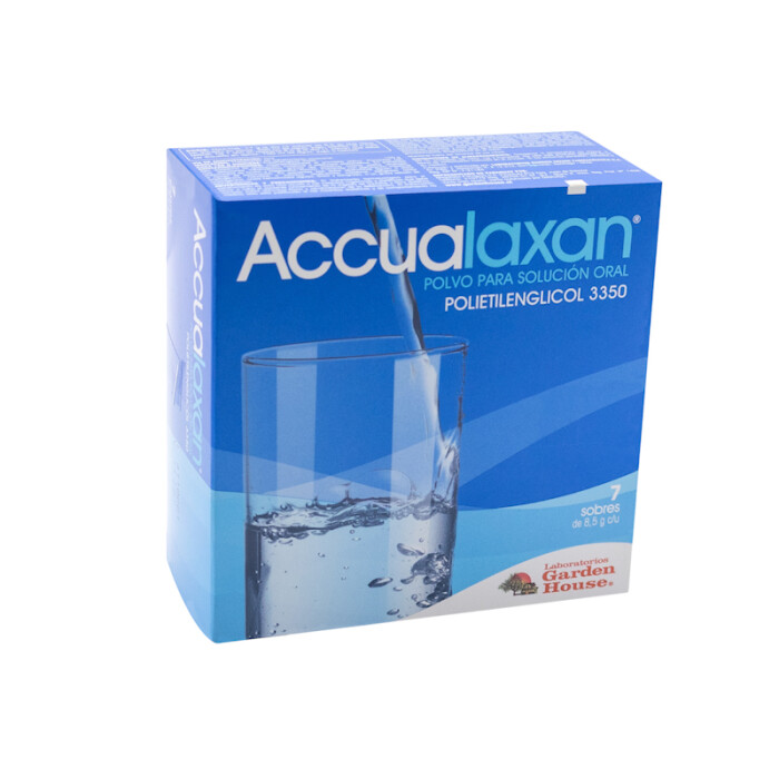 ACCUALAXAN SOL ORAL PEDIAT. CJ X 7 SOBRE única