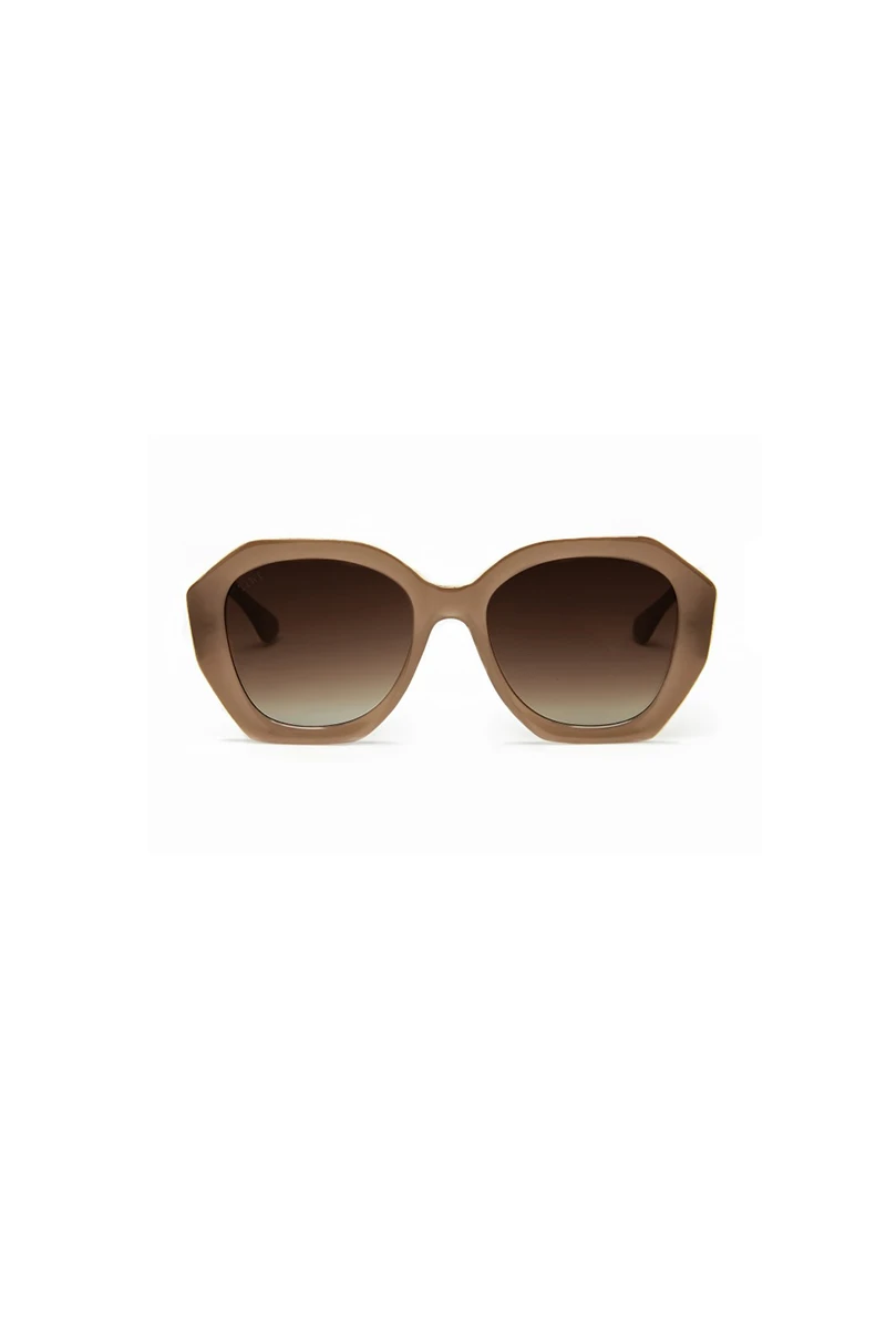 Lentes Tiwi Vega - Shiny Coconut With Brown Lenses 