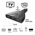 Switch HDMI Full HD 1080p Cableado de 3 Puertos Switch HDMI Full HD 1080p Cableado de 3 Puertos
