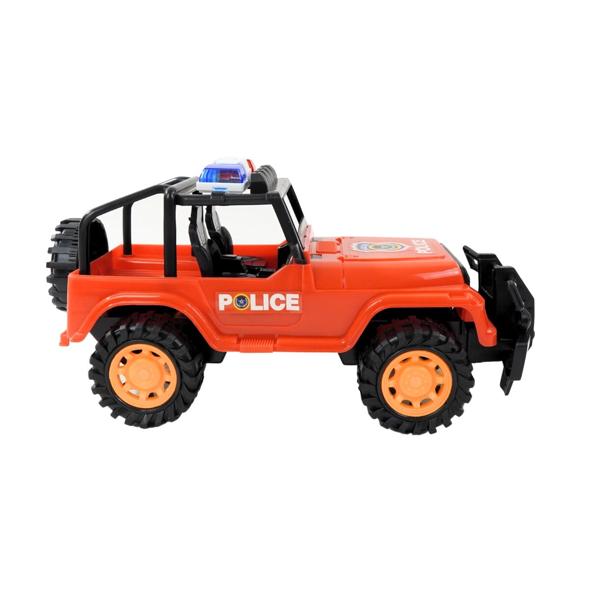 Jeep policia 4x4 a friccion — El Clon