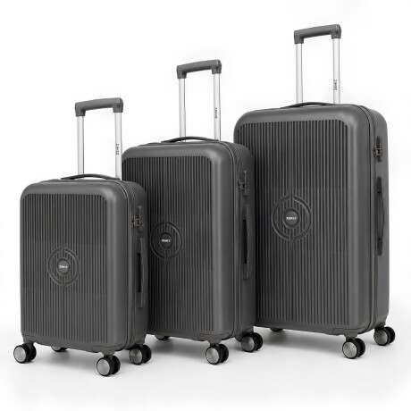 Set x3 Valijas Zenit Milan Gris Oscuro