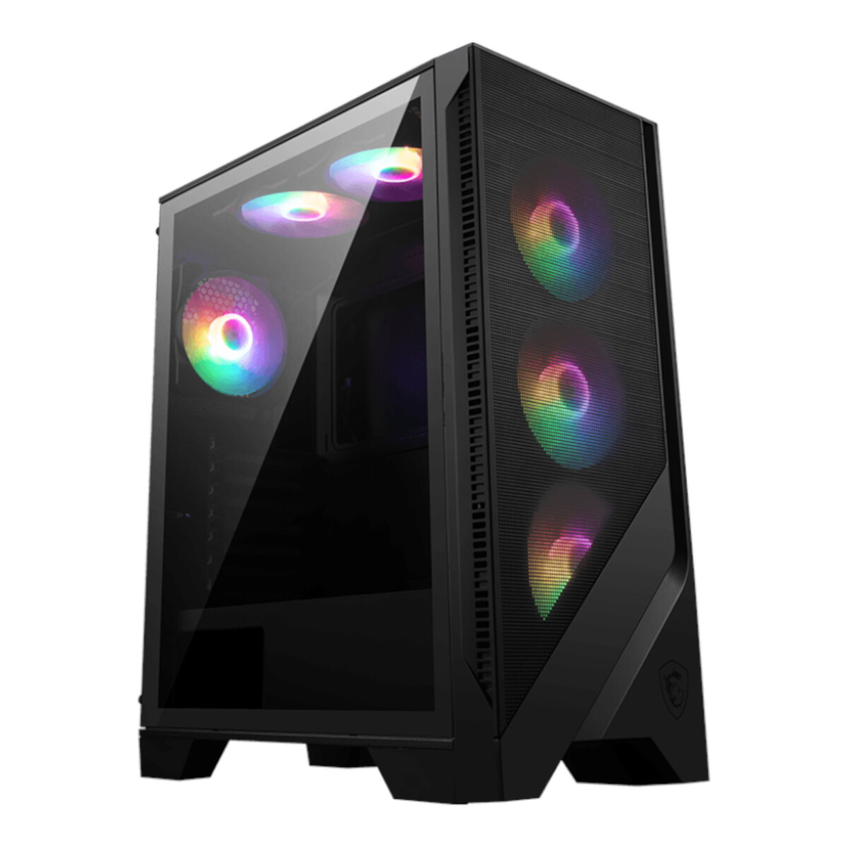 Gabinete Gamer Msi Mag Forge 120A Airflow Ventana Vidrio Templado 