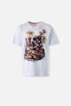 Camiseta hombre Deadpool BLANCO