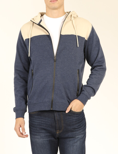 470917 CARDIGAN HARRY Azul Piedra/natural