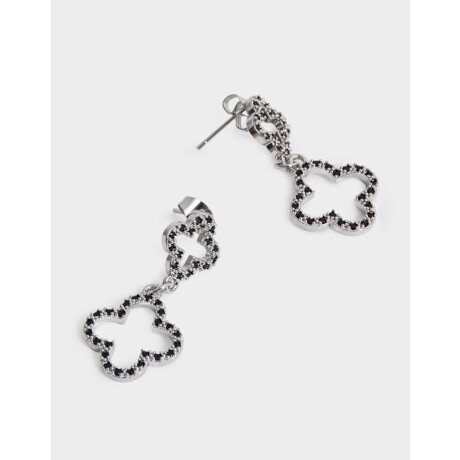 Aros Colgantes Cortos De Acero Quirúrgico Plateado