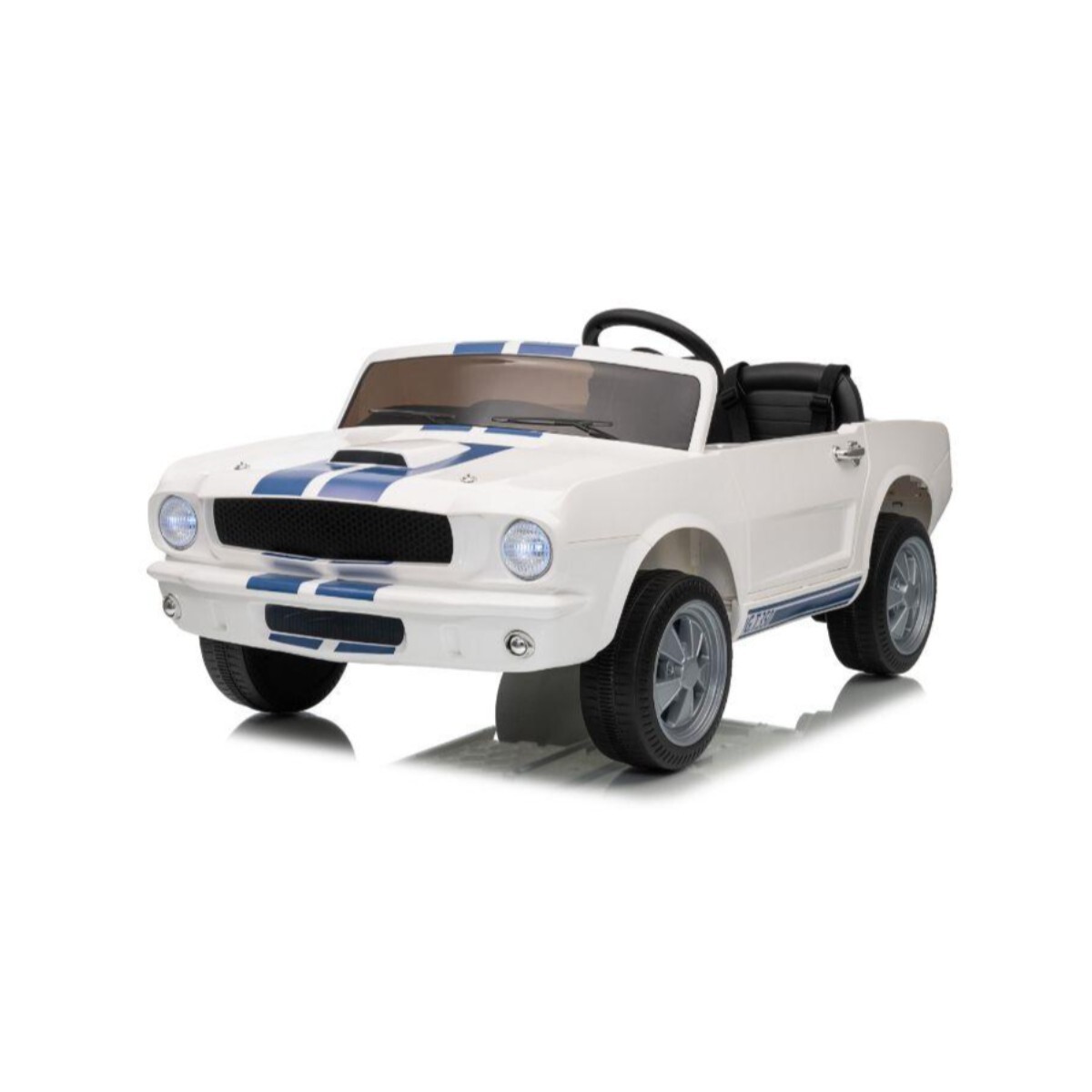 AUTO INFANTIL A BATERIA SHELBY GT350 BLANCO 