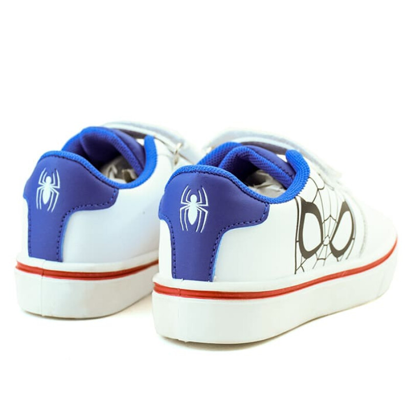 Championes Marvel Spiderman de Niños - SPICFW23207 Blanco-azul