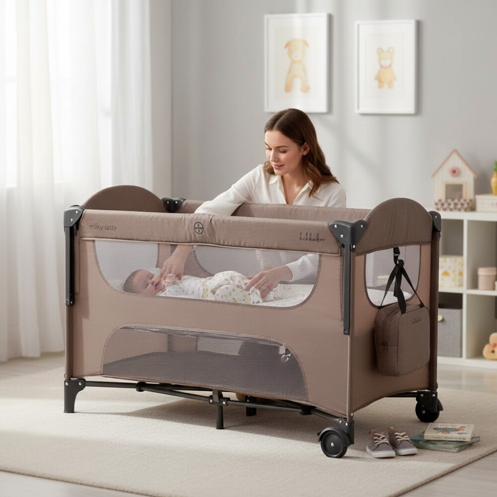 Practicuna colecho MILKWAY 2 KIKKABOO beige