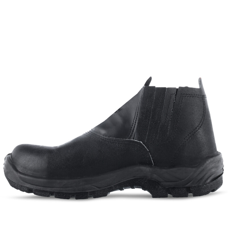 Zapatos de Hombre Worker Botin Elastizado Negro