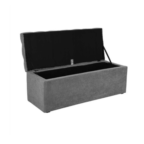 Baul Cairo 160 cm Queen Gris