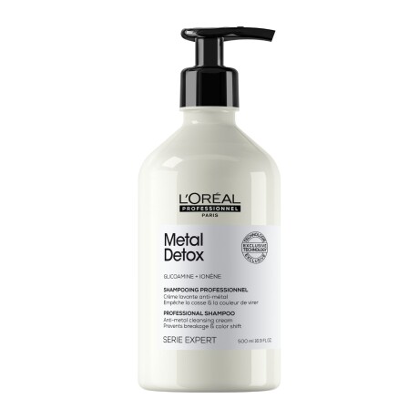 Shampoo L'Oréal Professionnel Metal Detox 500ml Para Eliminar Partículas Metálicas Shampoo L'Oréal Professionnel Metal Detox 500ml Para Eliminar Partículas Metálicas