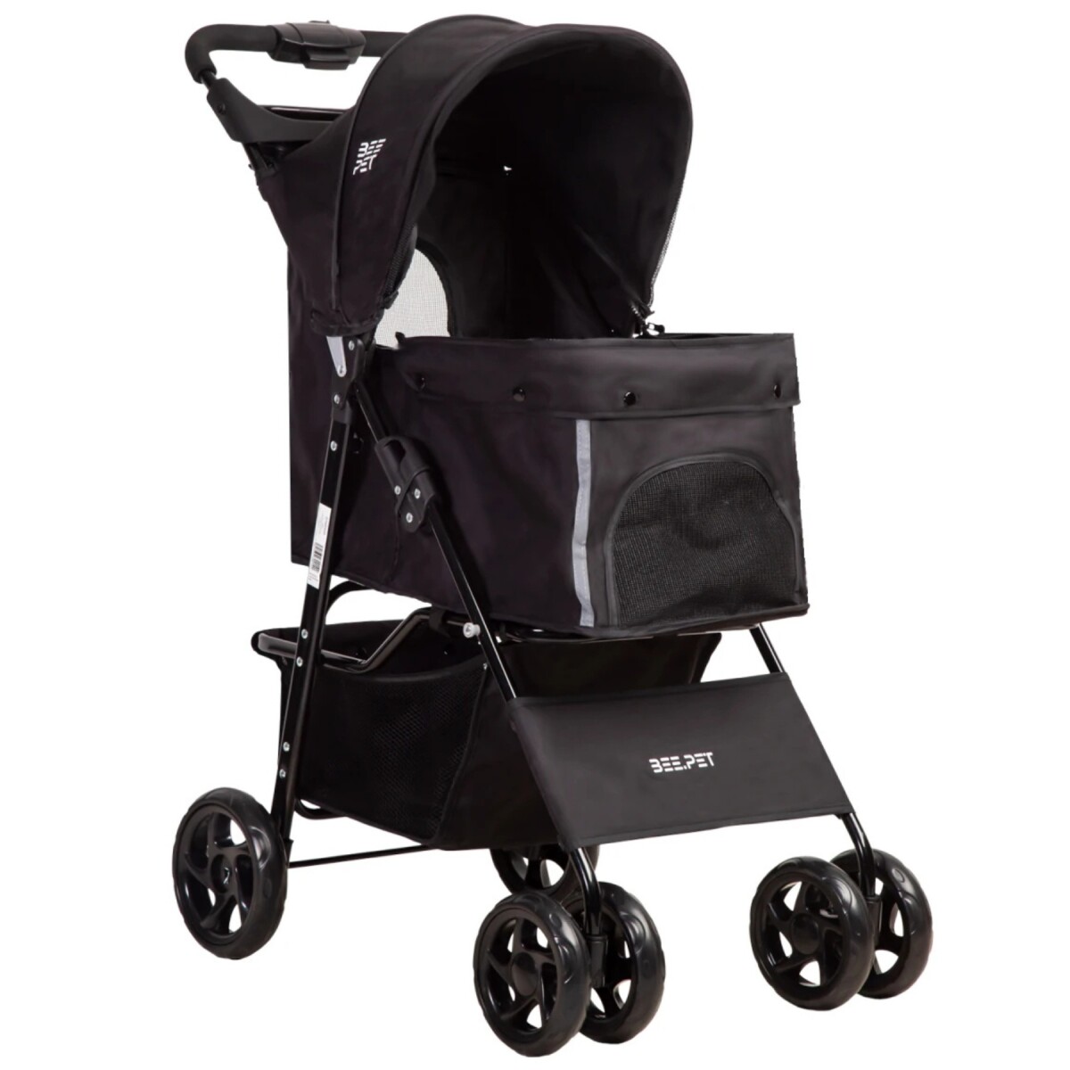 Coche para Mascota BRAVO de BEEPET Negro 