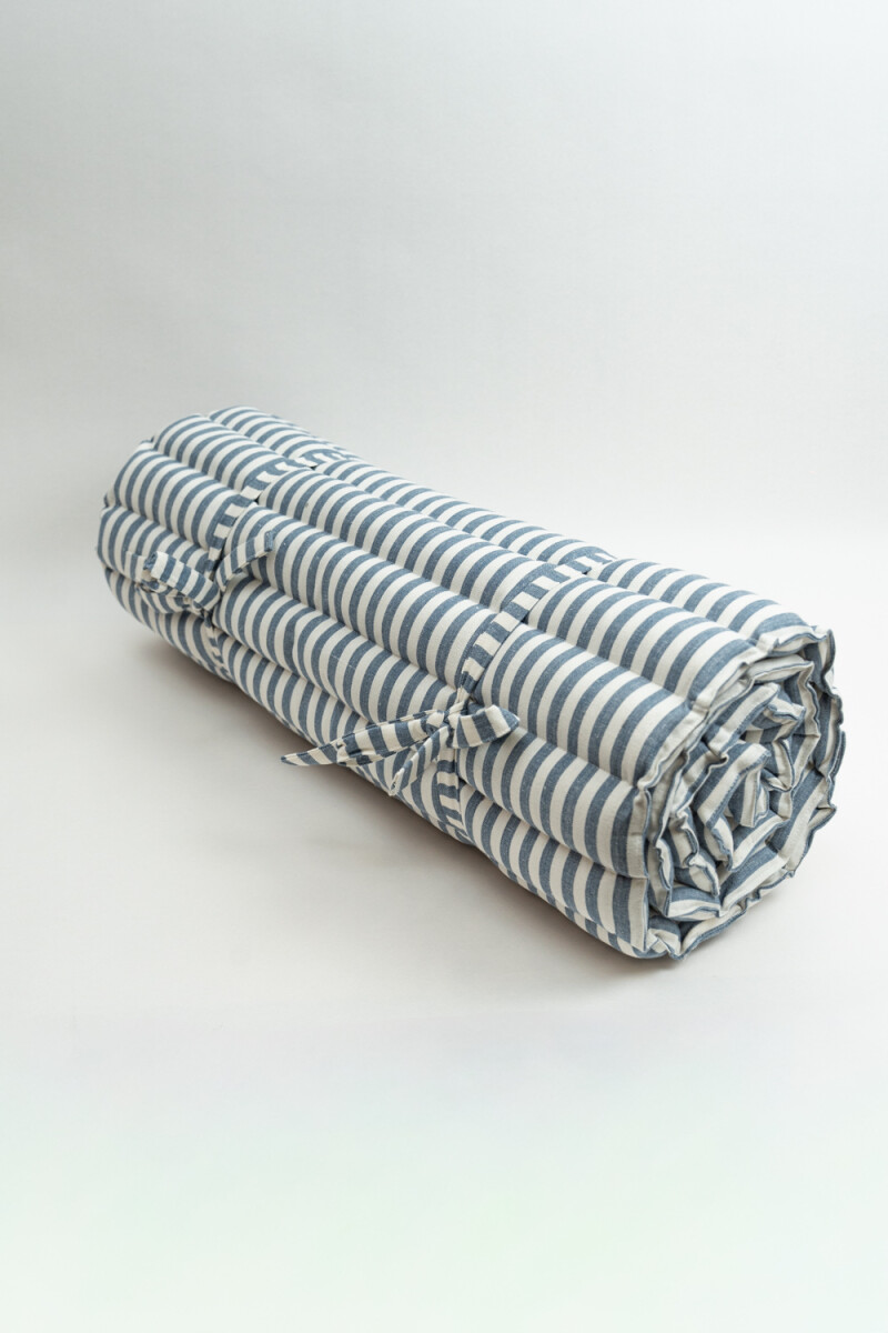 Colchoneta De Playa Samir - Azul Piedra 