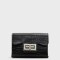WYLAMARIA OTHER GREY EMB CROCO SYNTHETIC BLACK
