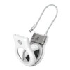 Llavero Belkin p/ Airtag Metalico White MSC009BTWH Llavero Belkin p/ Airtag Metalico White MSC009BTWH