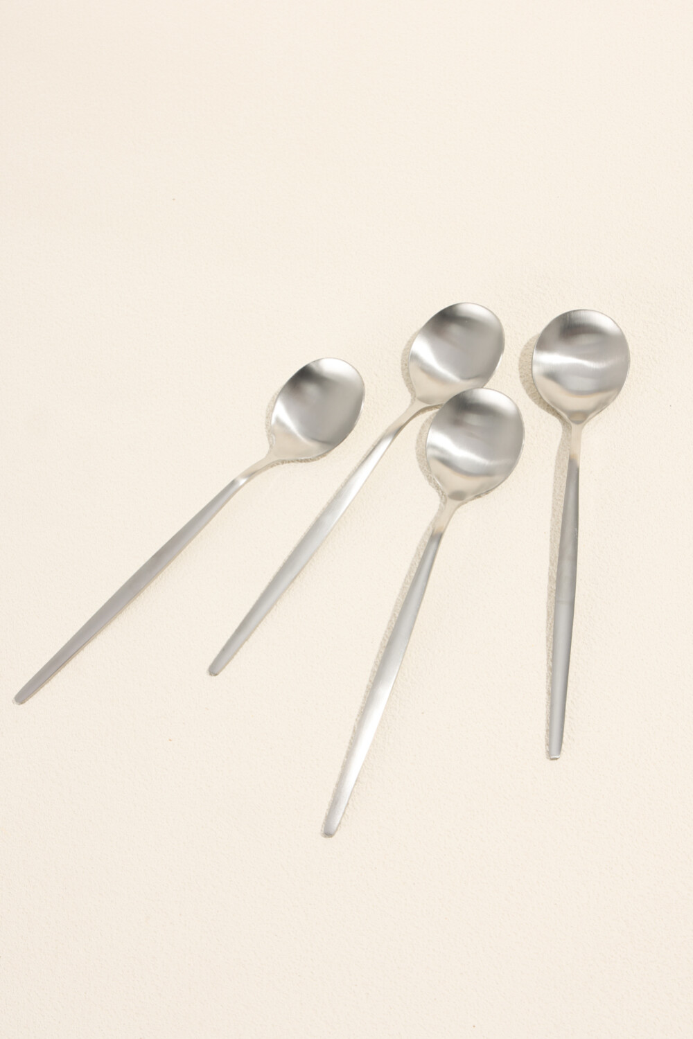 Cuchara Fiordo, Set 4 Un. Plateado Color Unico