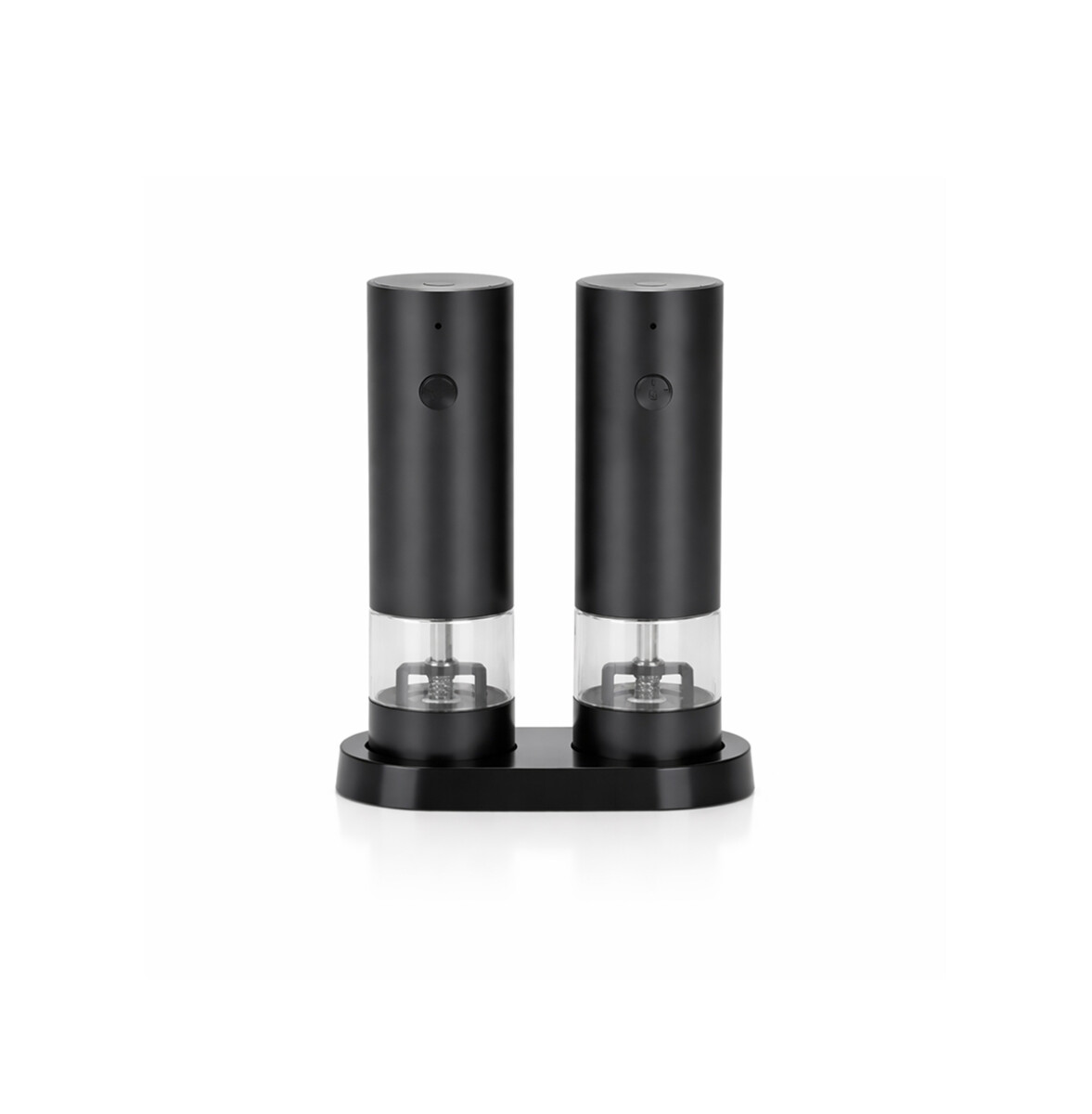 Set de molinillo de sal y pimienta eléctrico - Negro 