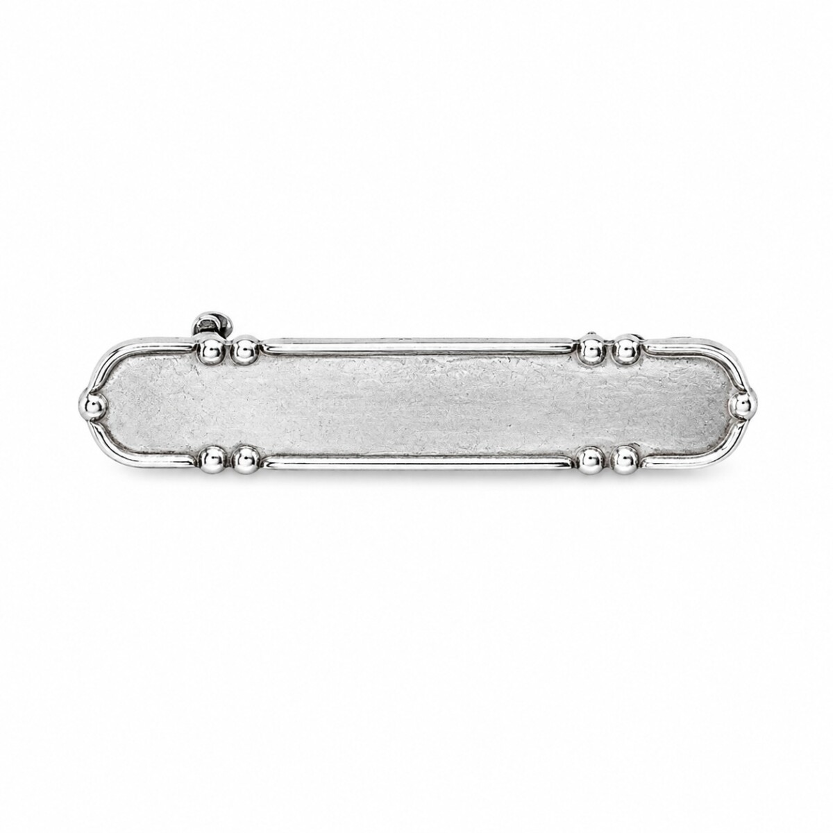Prendedor rectangular - Plata 925 - PRE000053 - sinpiedra 