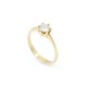 Anillo solitario en oro 18k amarillo Anillo solitario en oro 18k amarillo