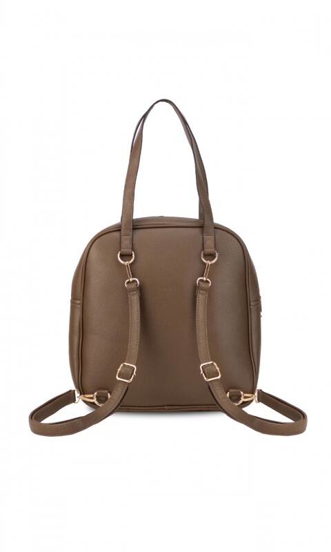 MOCHILA CLARA CAFE
