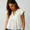 Blusa Glebe Blanco