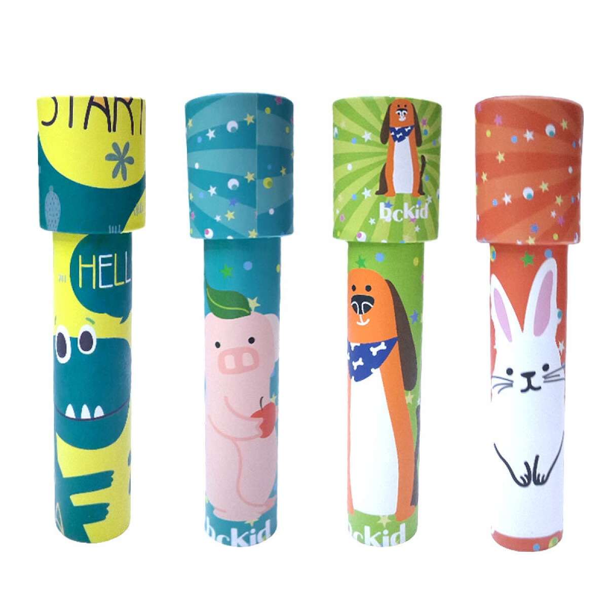 Caleidoscopio estampado 4 diseños - Caleidoscopio Estampado 4 Diseños 