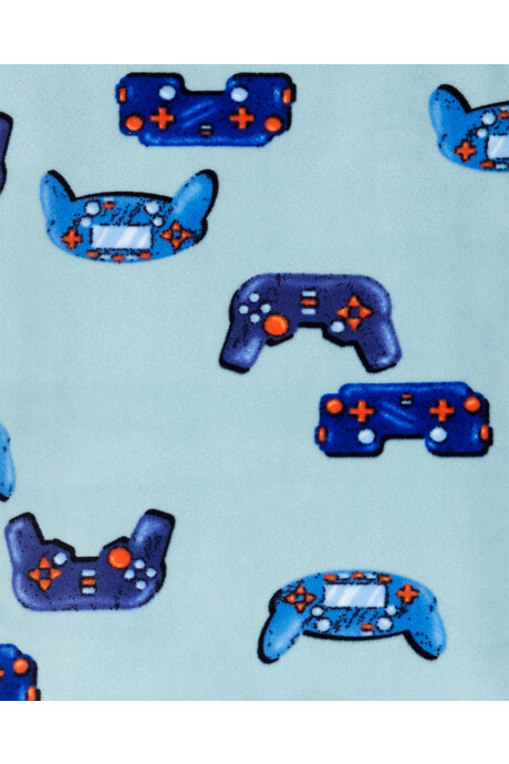 Pijama dos piezas de micropolar, diseño videojuegos Sin color