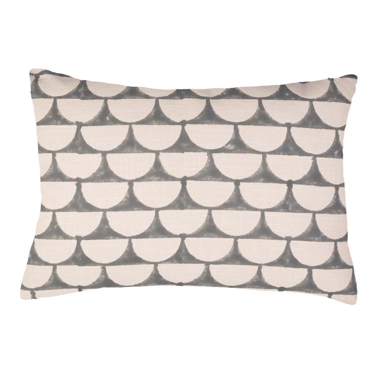 ALMOHADÓN ALBERCA 40*60 - ALGODON BEIGE/GRIS 