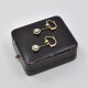 Caravanas En Oro 18K Y Brillantes Caravanas En Oro 18K Y Brillantes