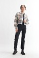 Chaqueta a cuadros GRIS