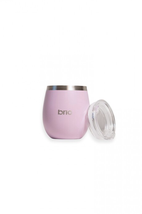 Mate Con Tapa De Acero Inox brio Redondo Lavanda