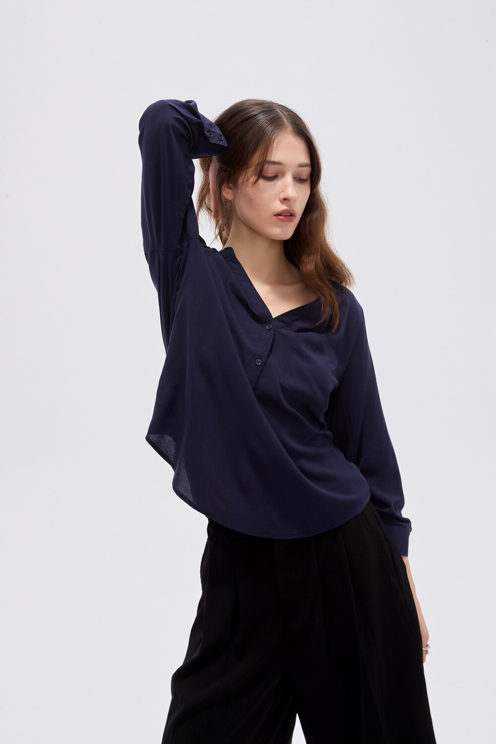 Blusa Au Azul Noche