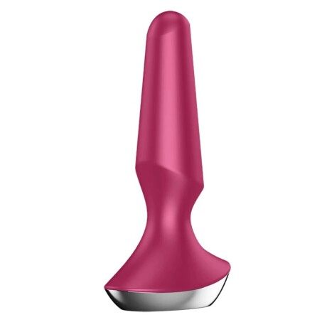 Satisfyer Ilicious 2 Plug Anal Vibrador Bluetooth Gris Rosado